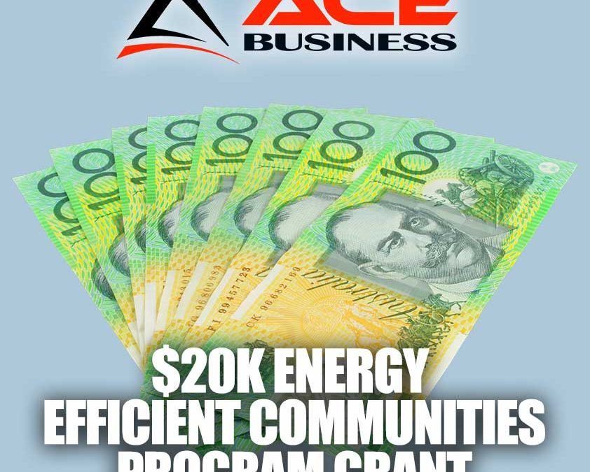 Energy Efficient Communities Program $20k grant