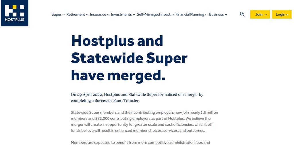 Statewide Super Merger To Cause issues with Super Contributions