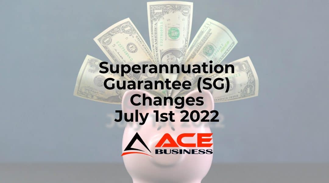 Super Guarantee Changes Coming July 1st