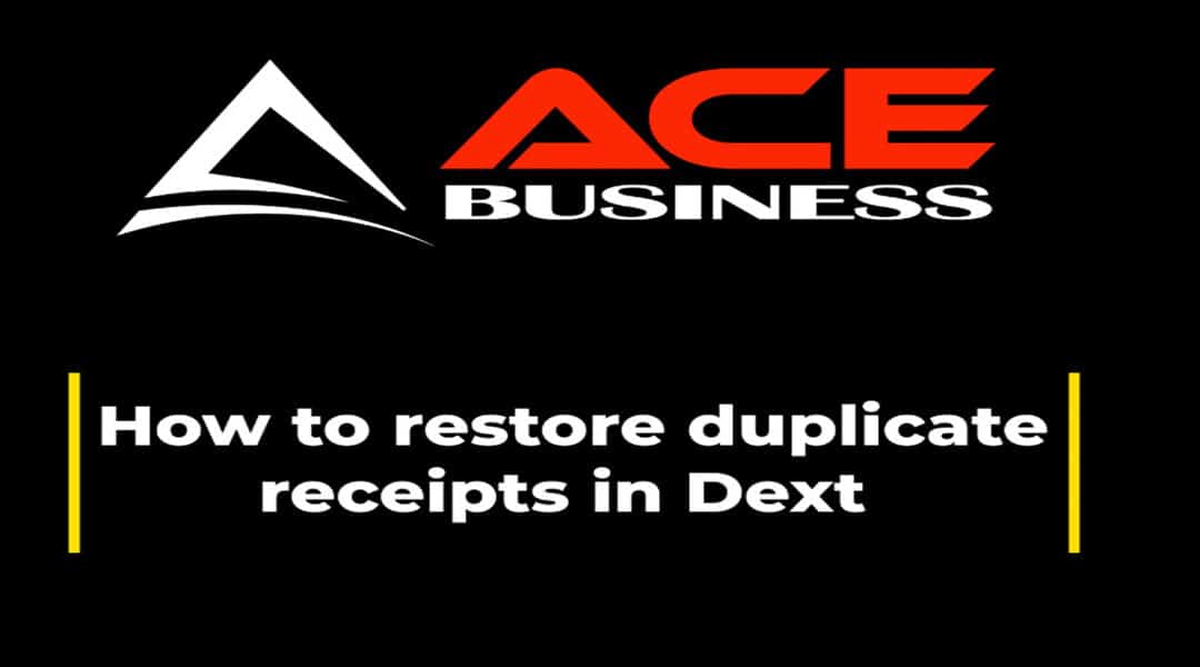 How To Restore Duplicate Receipts In Dext